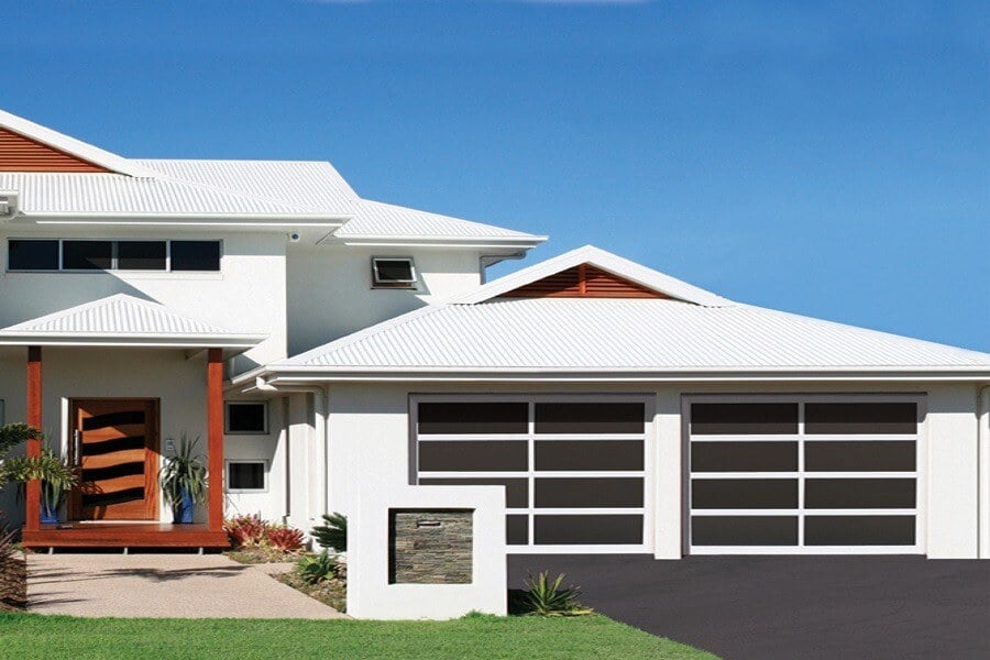 Modern garage doors